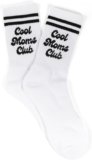 Cool Moms Club Socks – Funny Crew Socks for Women, Gifts for Mom, Birthday or Mother’s Day Present, New Mom Gift Idea, Mom Life Apparel, Cute and Comfy