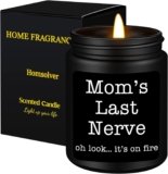 Homsolver Gifts for Mom from Daughter Son, Best Mom Gifts, Funny Mom, Birthday Thanksgiving for Mom Stepmother Adoptive Mother, Mom’s Last Nerve