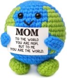 Mothers Day Gifts for Moms Wife Birthday Gift for Mom from Daughter Best Mom Ever Gifts Easter Eggs Filled Basket Stuffers Mothers Day Decorations New Bonus Step Mama Earth Crochet Gift I Love You Mum
