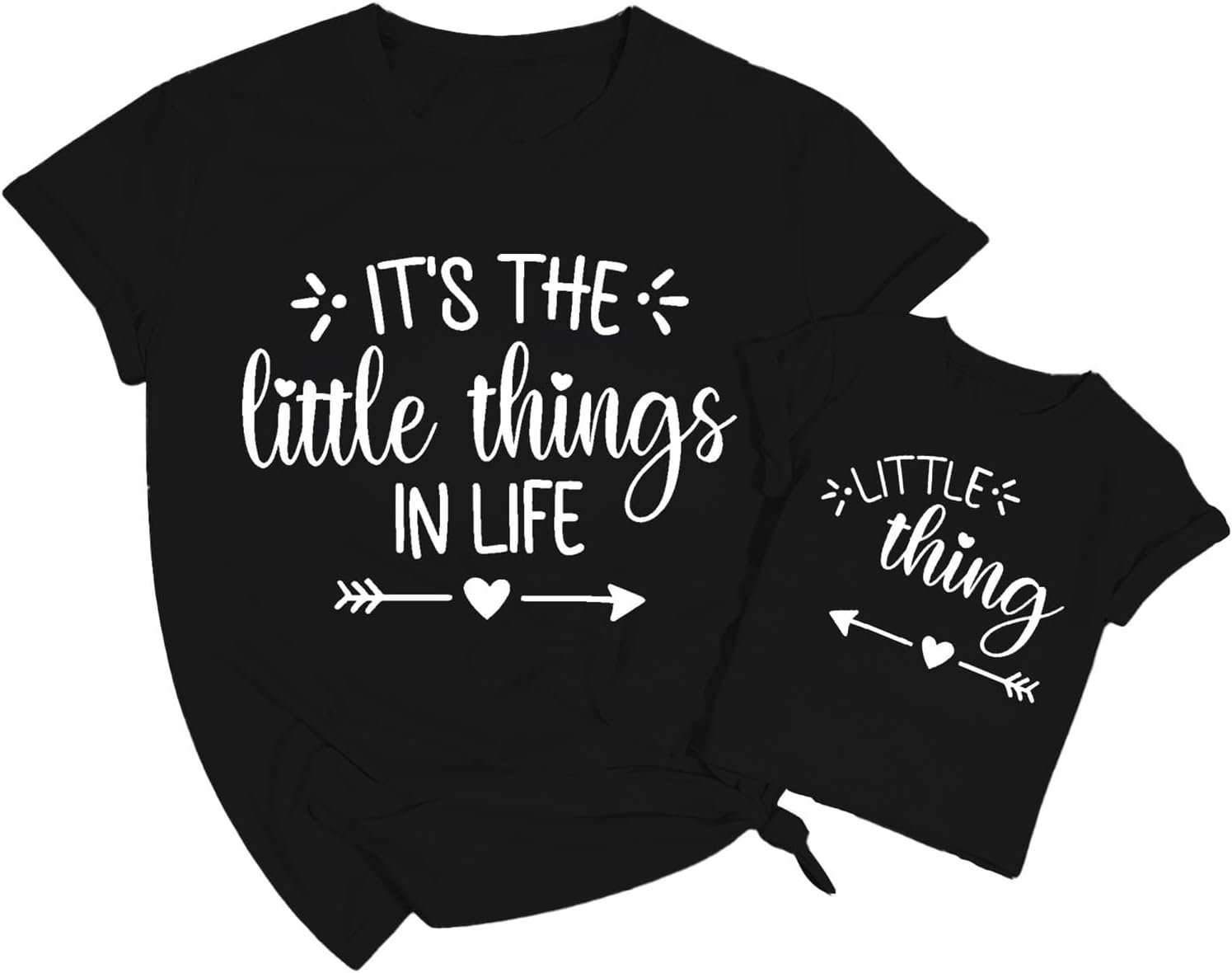 Mommy and Me Shirts It’s The Little Things & Little Thing Shirt Mama and Mini Matching Tee Tops