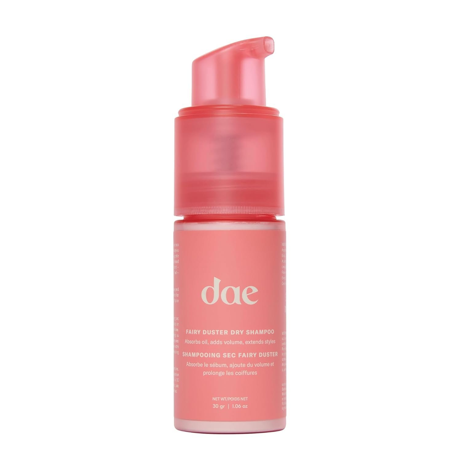 DAE Fairy Duster Dry Shampoo Powder – Non-Aerosol Natural Ingredients, Absorbs Oil & Refreshes Roots