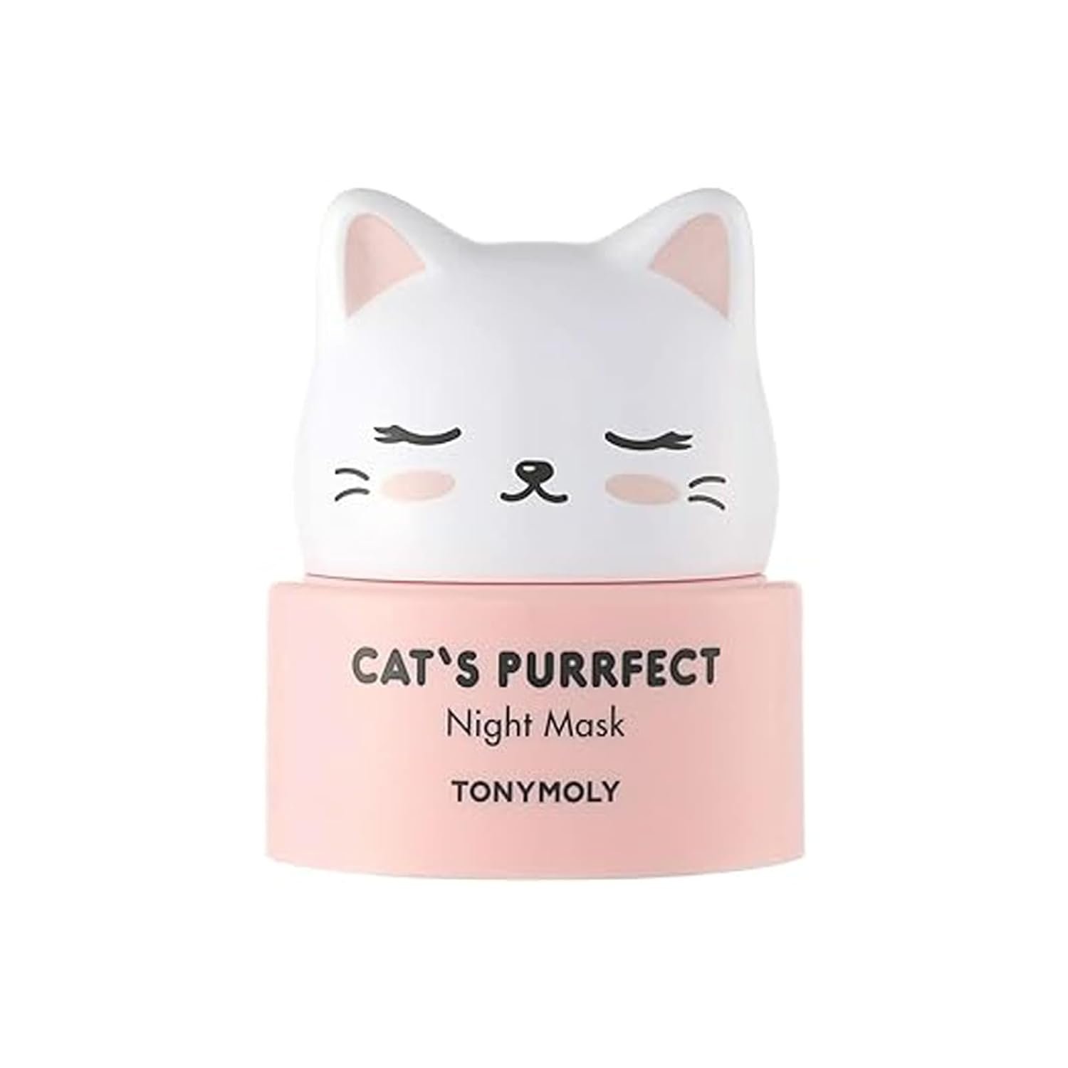 TONYMOLY Cat’s Purrfect Night Sleeping Mask – Hydrating Overnight Face Mask with Collagen & Botanical Extracts – Korean Skincare to Strengthen, Soften & Nourish Skin, 50g