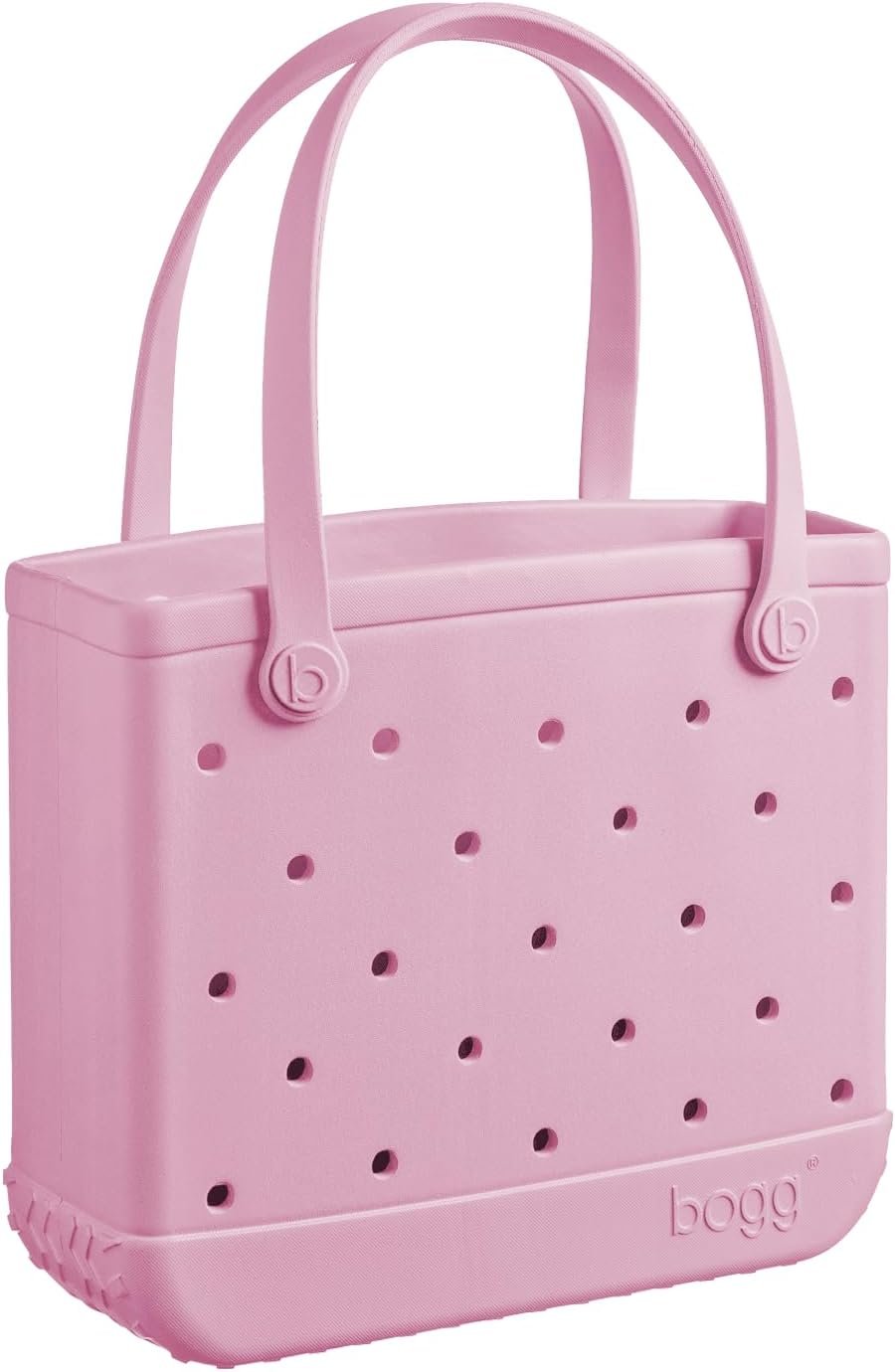 BOGG BAG BABY Small Waterproof Washable Tote for Beach Boat Pool Work School Sports 15x13x5.25 – Lightweight Cute Tote Bag, 26BABYGUM, (Blowing Pink Bubbles)
