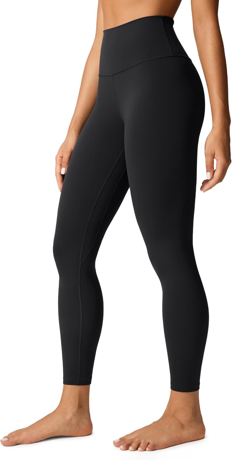 CRZ YOGA Butterlift Workout Leggings 25″ – High Waisted Pilates Gym Athletic Womens Yoga Pants Buttery Soft