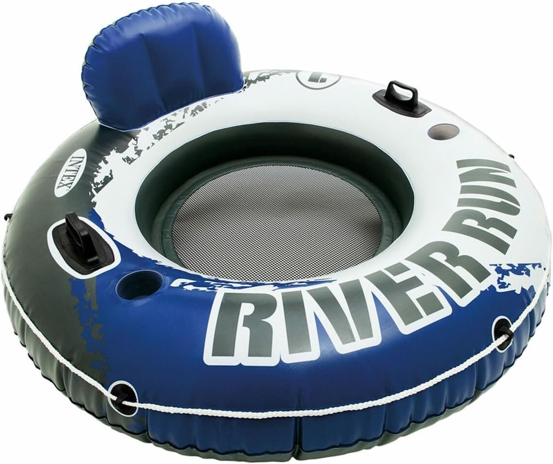 Intex River Run I Sport Lounge, Inflatable Water Float, 53″ Diameter