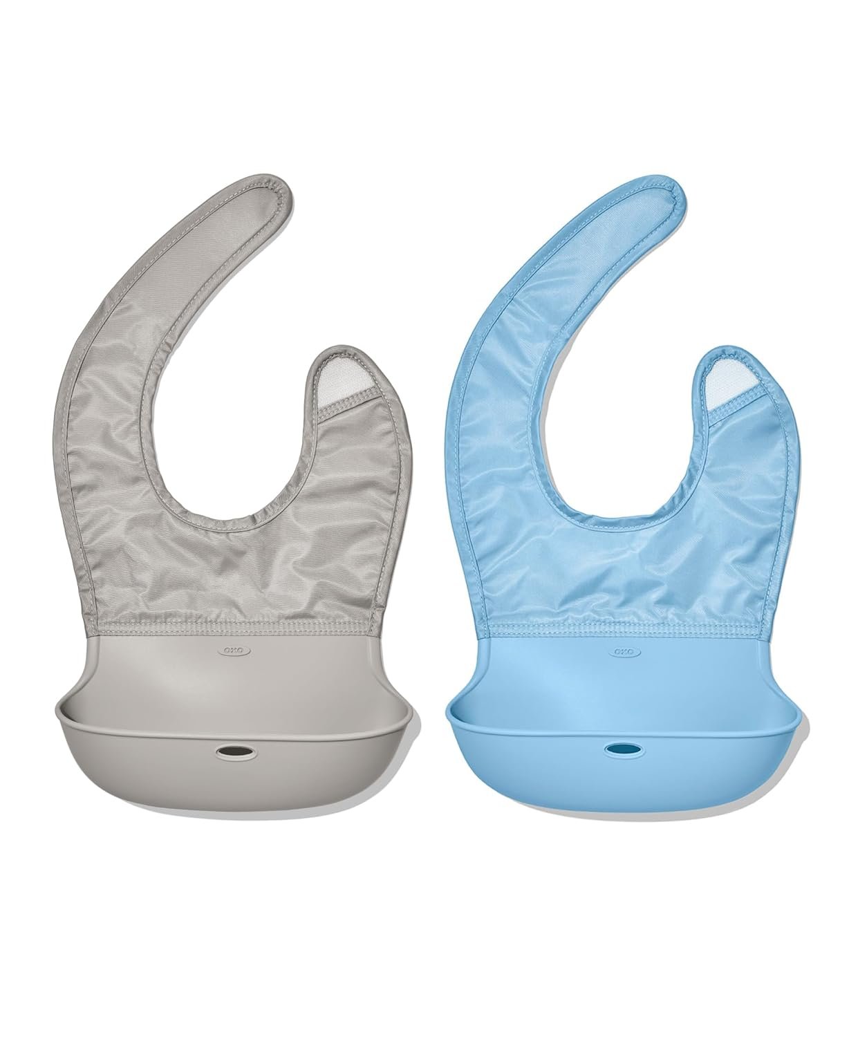 OXO Tot Roll-Up Bib – 2 Pack – Drizzle and Dusk