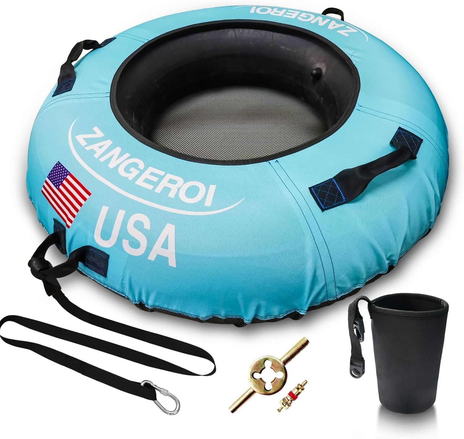 River Tube River Tubes for Floating Heavy Duty with River Tube Cover River Run Tubes for Floating Inner Tubes for River Floating River Rat Tubes for Floating River Floats for Adults Heavy Duty