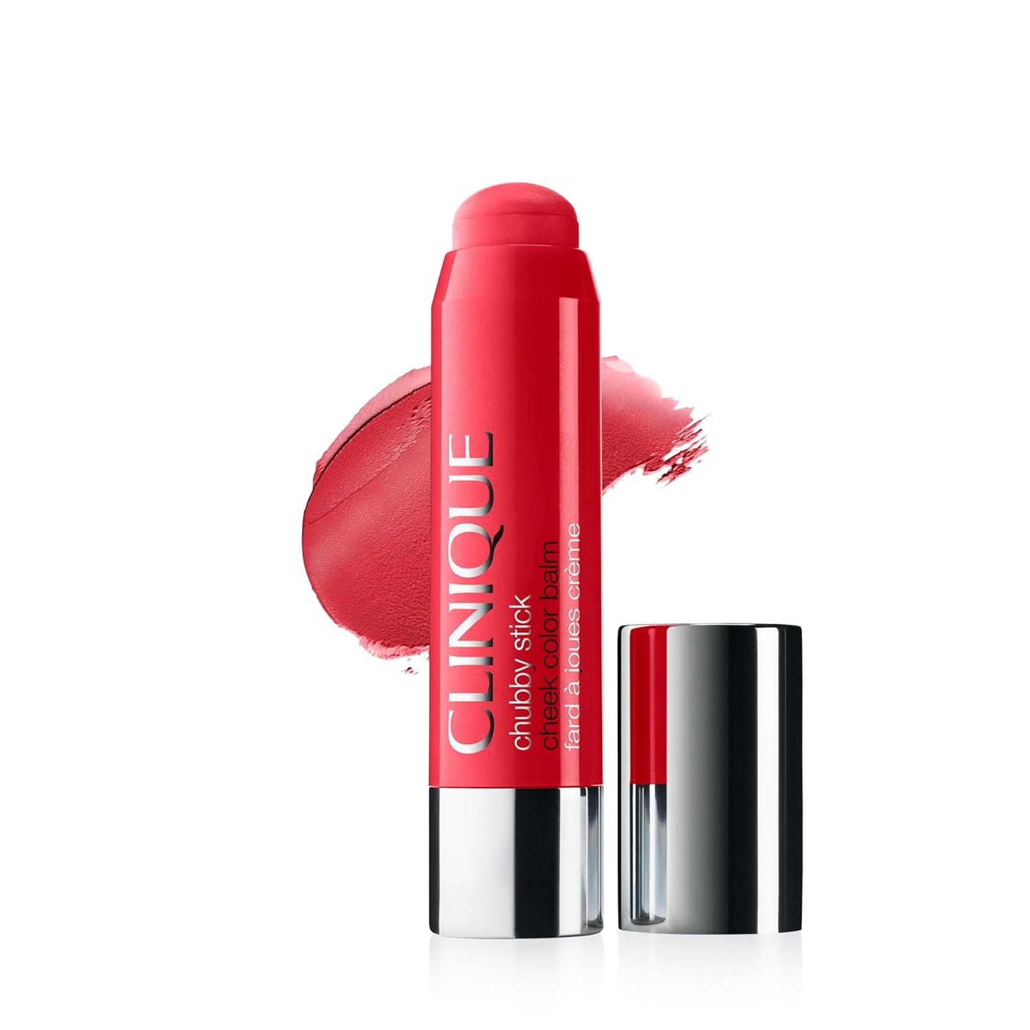 Clinique Chubby Cream Blush Stick Cheek Colour Balm | Blush For Cheeks | Long Lasting + Buildable | Create A Healthy Looking Glow | Perfect For Travel