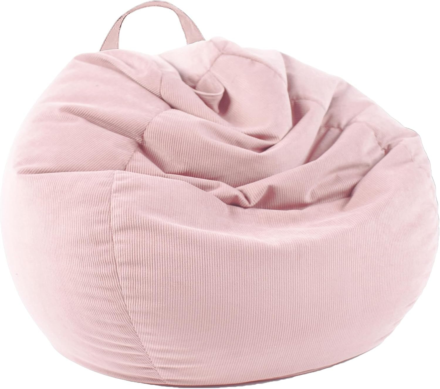 LPMOERA Stuffed Animal Storage Bean Bag Chair Cover (No Filler) For Kids and Adults.Pets Dogs/Cats Lazy Beds.Soft Premium Corduroy Stuffable Bean Bag For Organizing Children Plush Toys or Memory Foam
