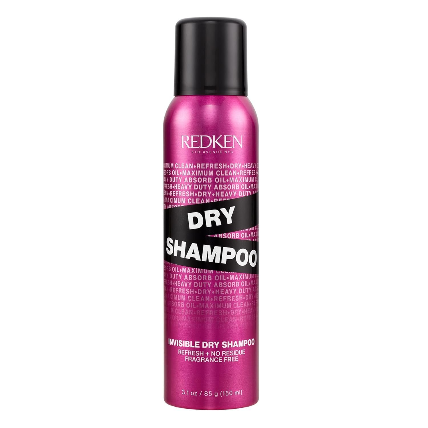 Redken Invisible Dry Shampoo For All Hair Types – Lightweight & Residue-Free, Fragrance-Free