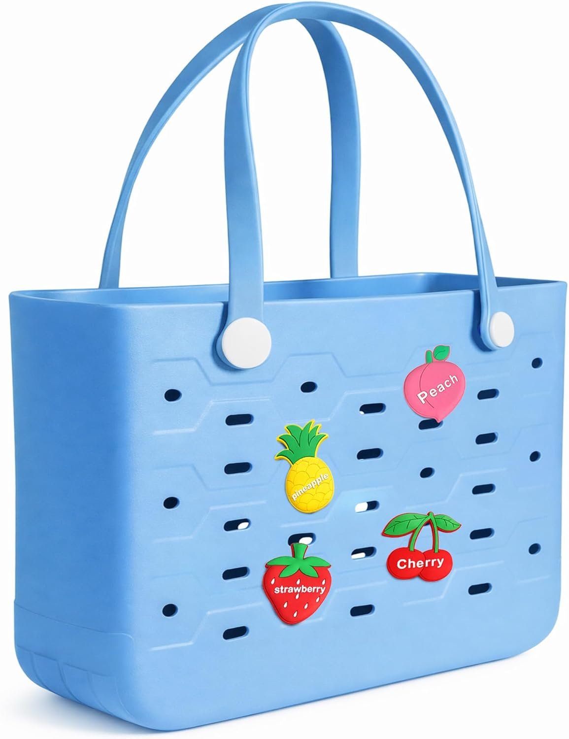Beach Tote Bag for Women – Chic & Durable EVA Rubber Beach Bag Waterproof, Sandproof Cave Bags, Large Capacity Pool Bag with Handles – Perfect for Beach, Pool, Gym, Travel & Everyday Essentials