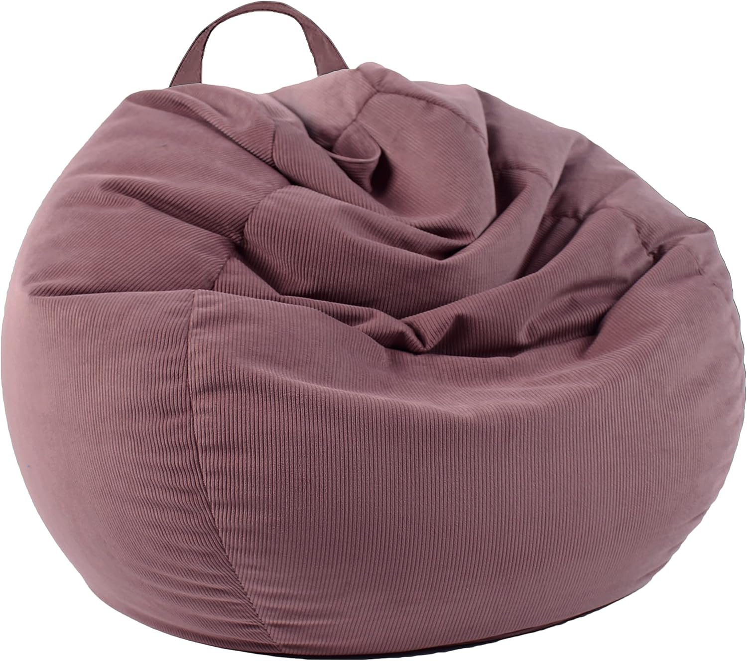 LPMOERA Stuffed Animal Storage Bean Bag Chair Cover (No Filler) For Kids and Adults.Pets Dogs/Cats Lazy Beds.Soft Premium Corduroy Stuffable Bean Bag For Organizing Children Plush Toys or Memory Foam