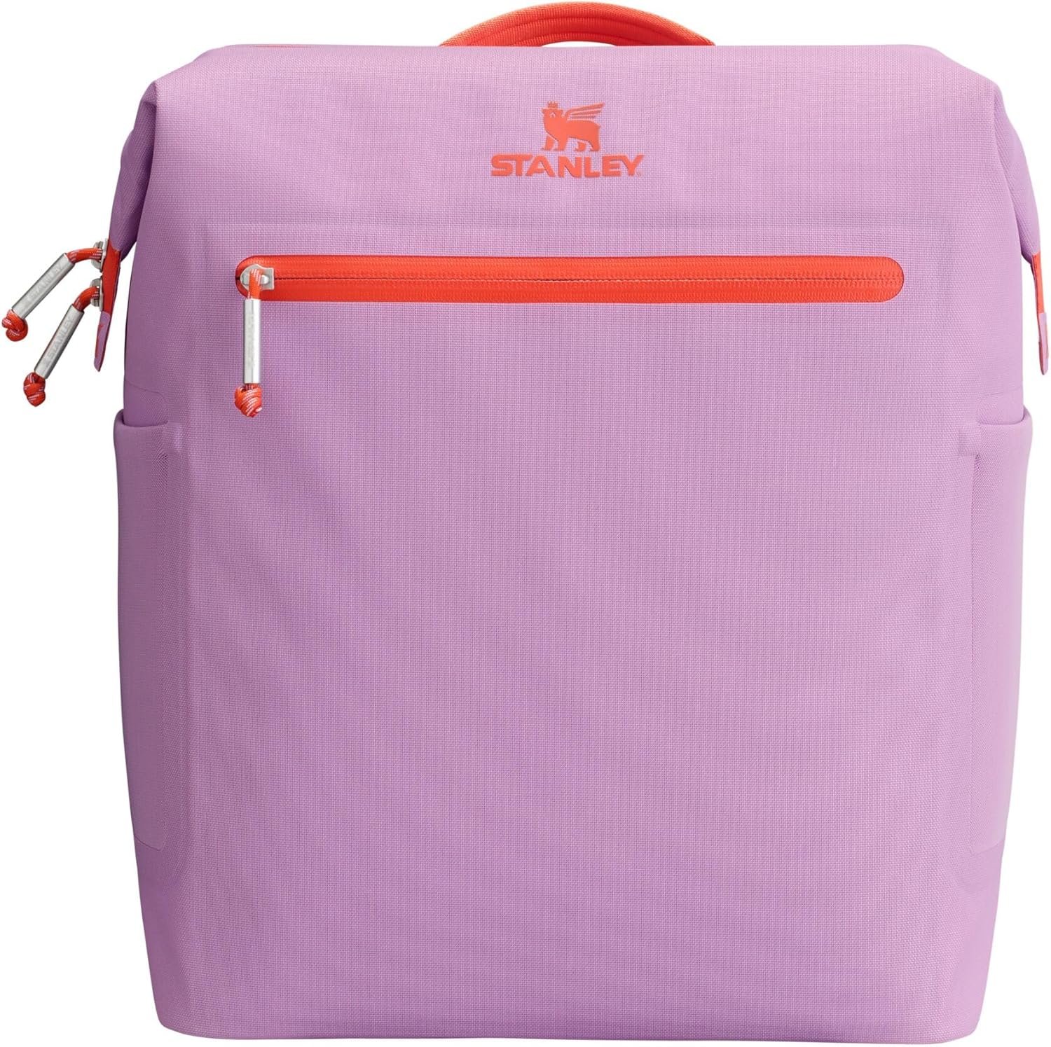 Stanley All Day Madeleine Backpack Soft Cooler 20 Can Cooler with Handle and Shoulder Straps Insulated Travel Bag with Zipper BPA-Free