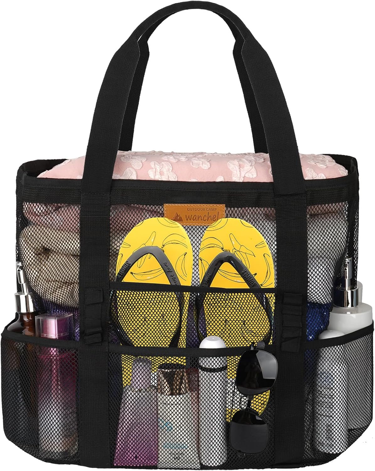 Mesh Beach Bags for Women – Plus Waterproof Sandproof Tote Bag