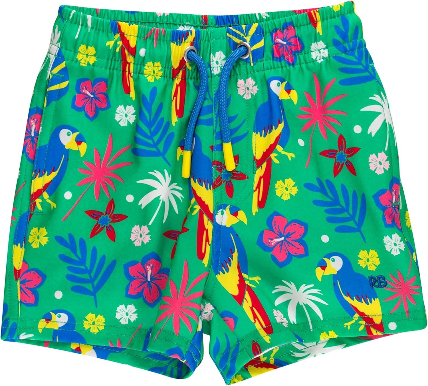 RUGGEDBUTTS Boys Performance Hybrid Stretch Swim Trunks – Fashion Swim Trunks, UPF 50+, Boy Swim Trunks