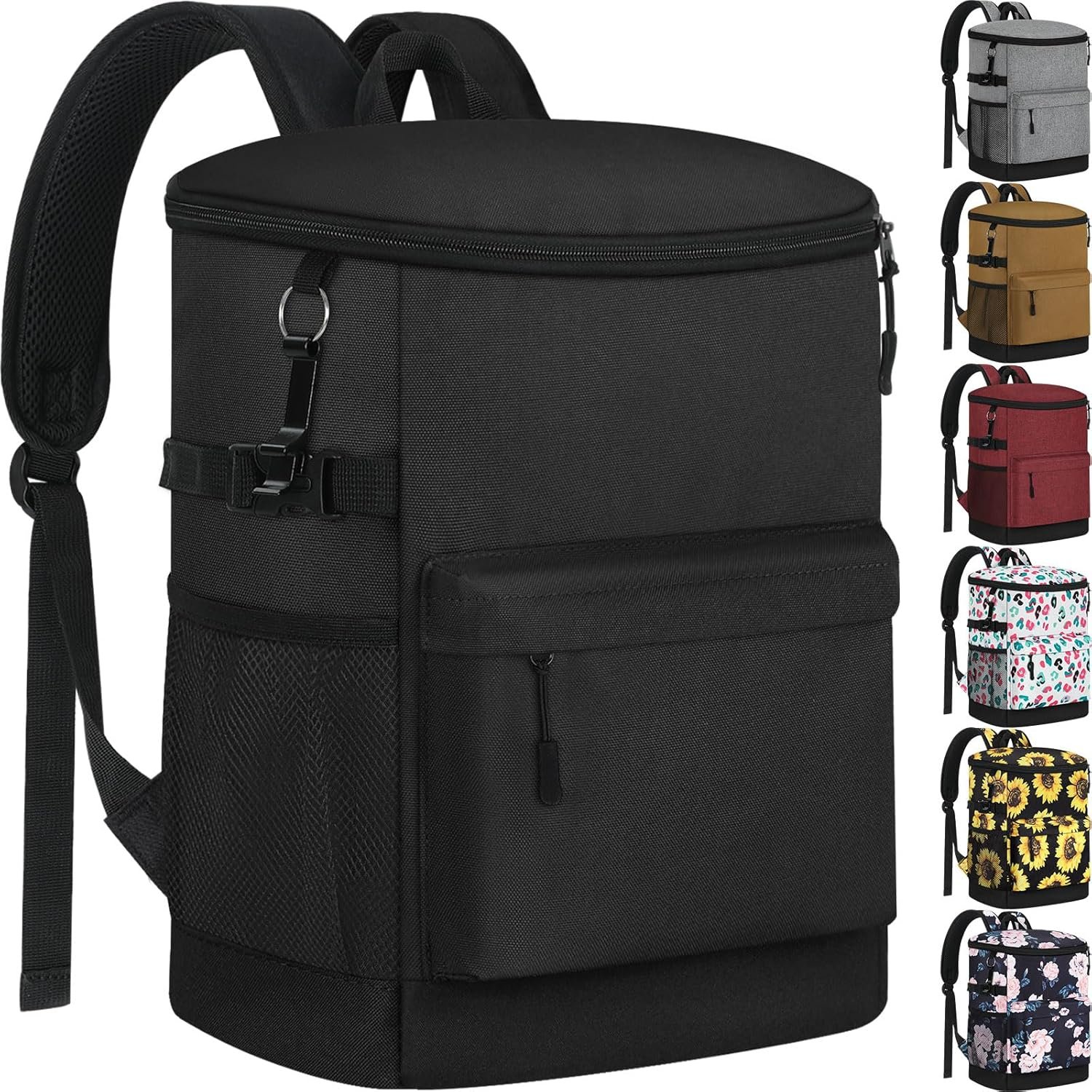 Tenot Cooler Backpack 33/40 Cans Backpack Coolers Insulated Leak Proof Soft Beach Cooler Bag for Men Women Ice Chest Backpack Camping Hiking Picnic Travel Cooler Lunch Backpack