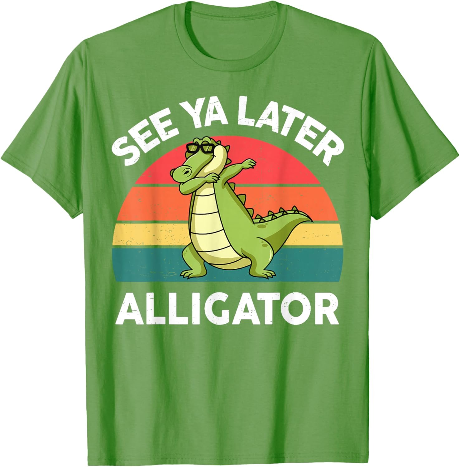 Kids See Ya Later Alligator Toddler Boy Funny Animal Lover T-Shirt
