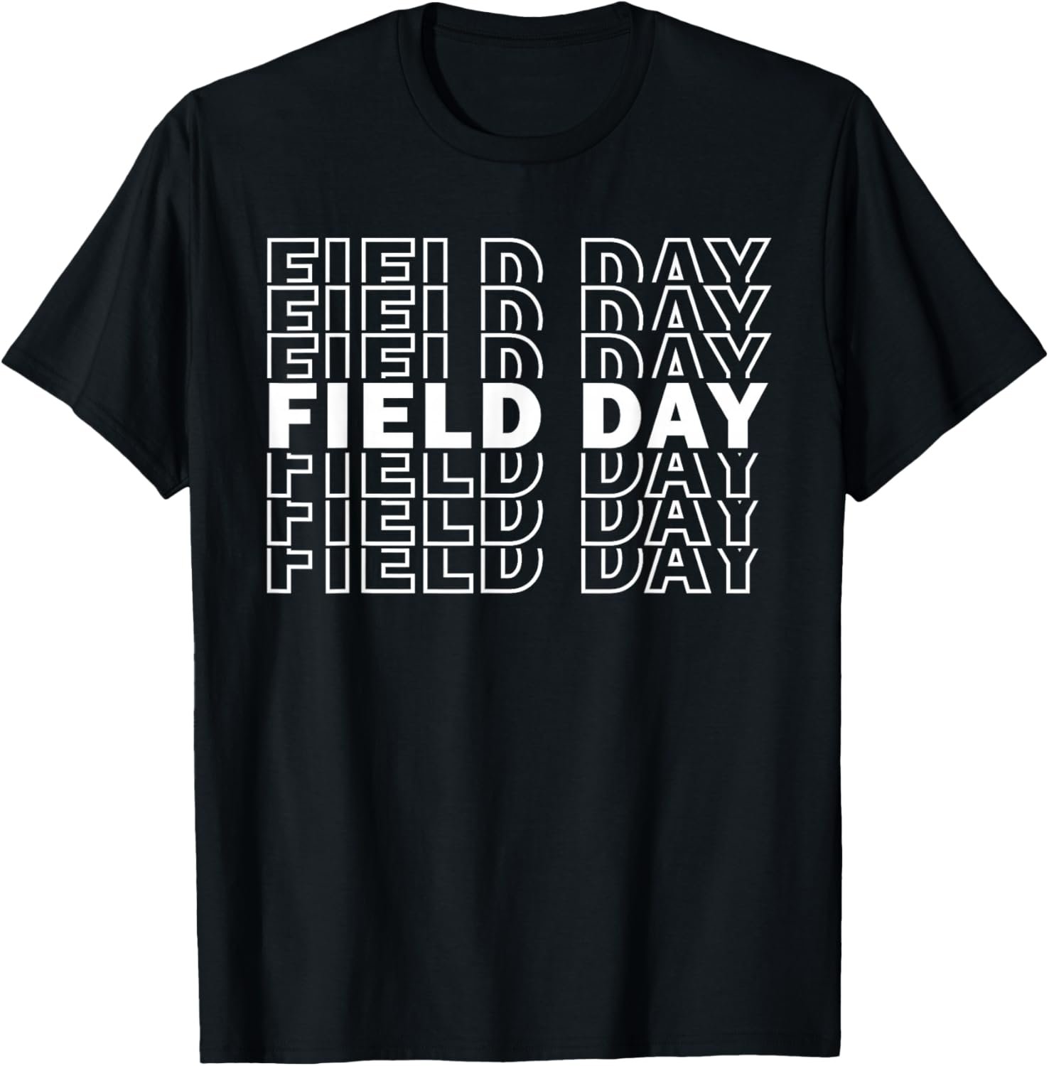 Retro Field Day for Kids Boys Girls & Teachers T-Shirt
